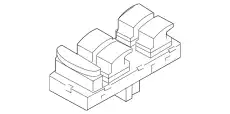 ВЫКЛЮЧАТЕЛЬ ЭЛЕКТРОСТЕКЛО- 5G0959857B WHS VAG