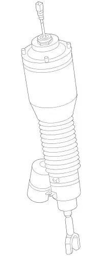 Газонаполненный аммортизатор 3D0616039AD VAG