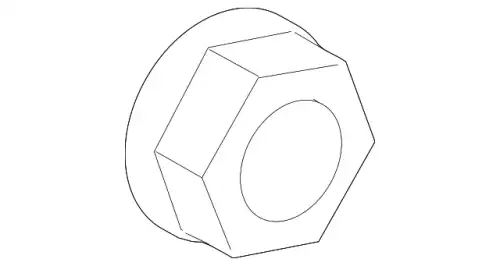 ГАЙКА N 90488001 VAG