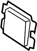 Гаситель 1Q0805886A VAG