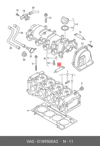 ГЕРМЕТИК D 189500A2 VAG