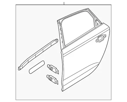  (8 ГР.), (AUDI), ДВЕРЬ 4G5833052 VAG