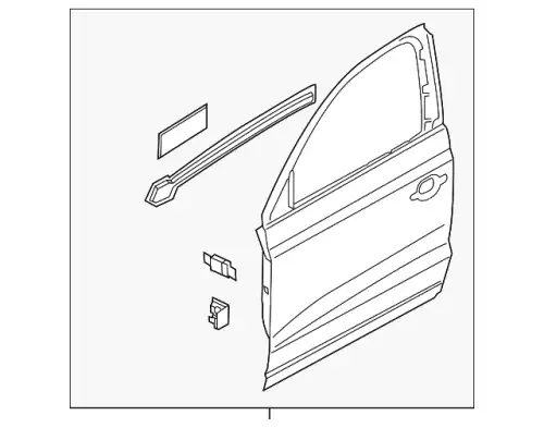  (8 ГР.), (AUDI), ДВЕРЬ 8U0831052C VAG