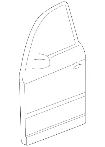 Дверь 3B4831051BE VAG
