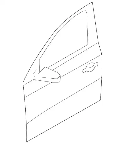 Дверь 8R0831052E VAG