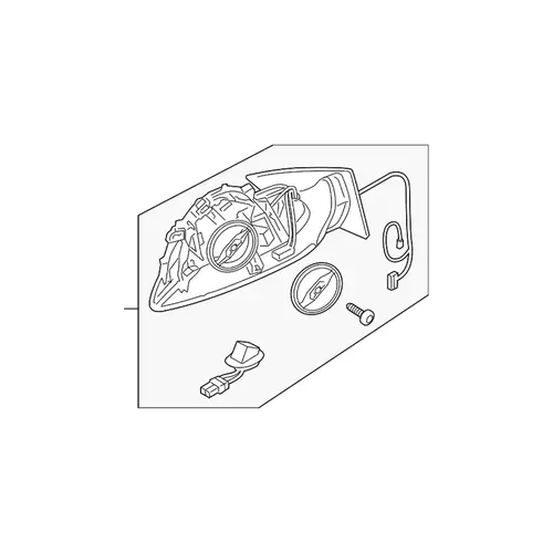 Держатель зеркала с 8R1857410L 01C VAG