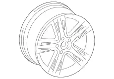 ДИСК АЛЮ RONAL 8JX19H2 ET26 8T0601025AJ VAG