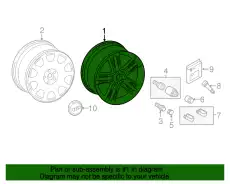 ДИСК АЛЮ RONAL 8JX19H2 ET26 8T0601025AJ VAG