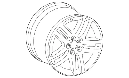ДИСК АЛЮ RONAL 4L0601025BT VAG