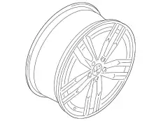 ДИСК АЛЮ CMS 7.5JX18H2 ET51 5G0601025G 88Z VAG