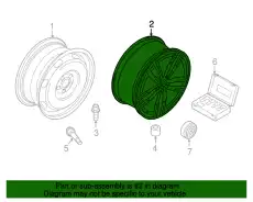 ДИСК АЛЮ CMS 7.5JX18H2 ET51 5G0601025G 88Z VAG