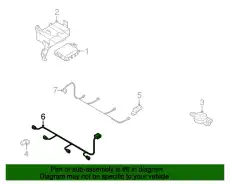  (8 ГР.), (AUDI), ЖГУТ ПРОВО 4L0971095DG VAG