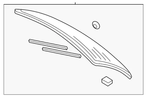 Заднее стекло 8R0845501 NVB VAG