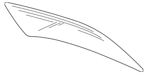 Заднее стекло 8E5845501ABNVB VAG