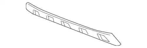  КРОНШТЕЙН СПОЙЛЕРА 5N0807532 AV3 VAG
