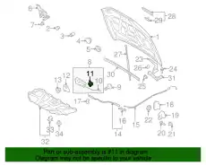  Кабель соединитель с цоколем крепления 5M0971838A VAG