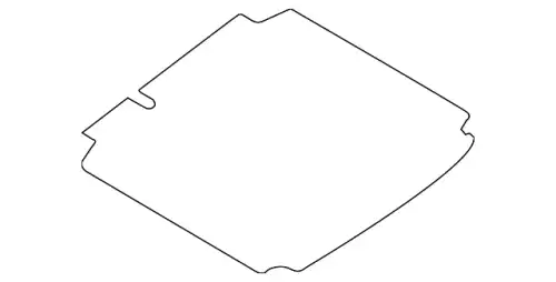 Коврик в багажник VAG 5C6863463 1BS