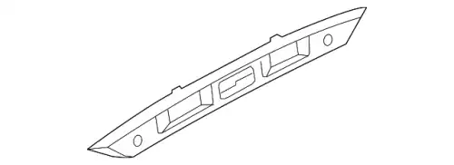 5N0827287A ПЛАНКА ПОДСВЕТКИ VAG