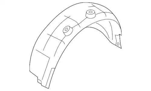 Подкрылок VAG 8R0810171C