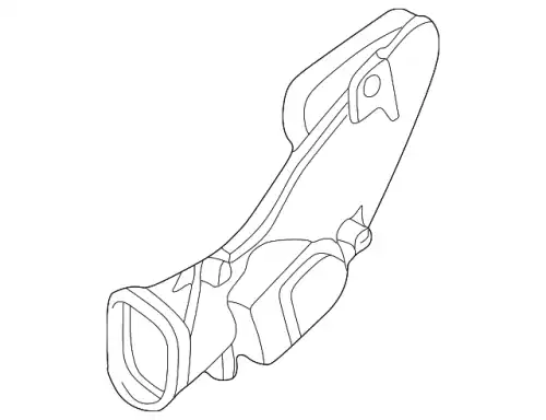 Коллектор, впускной 1J0129609D VAG