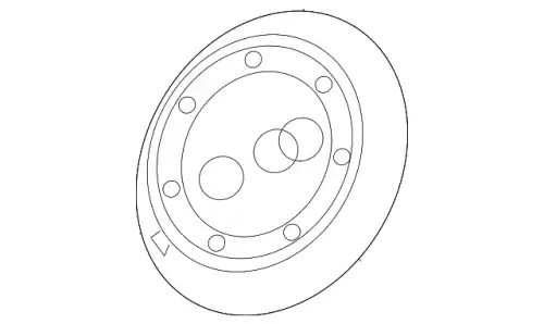  (AUDI), КОЛПАК KОЛЕСА 8E0601165N SRA VAG