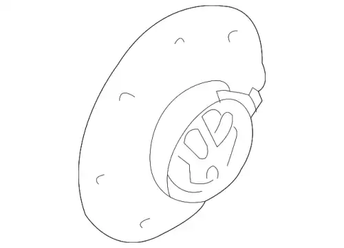  КОЛПАК KОЛ 7L6601149A Z31 VAG