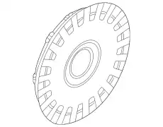 Колпак колеса 1C0601147L GJW VAG