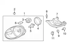  (8 гр.), (VW), Крепление 5C5941054B VAG