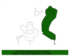 КРОНШТЕЙН 1K0121093BH VAG