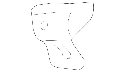 Амортизатор (упор) багажника VAG 1K0823402A
