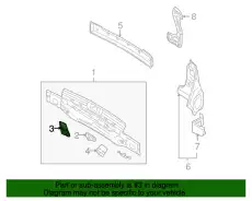  КРОНШТЕЙН ДЛЯ ОБЛИЦОВКИ 1K6813744 VAG