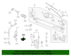 Кронштейн наполнит. трубы 5N0955195 VAG