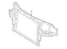  (AUDI), КРОНШТЕЙН С КРЕПЛЕНИЕМ РА- 4E0805594C VAG