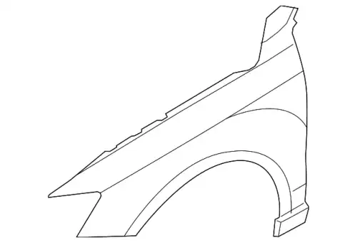 Крыло VAG 8U0821105