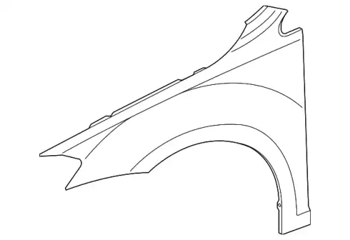 Крыло VAG 5G0821106A