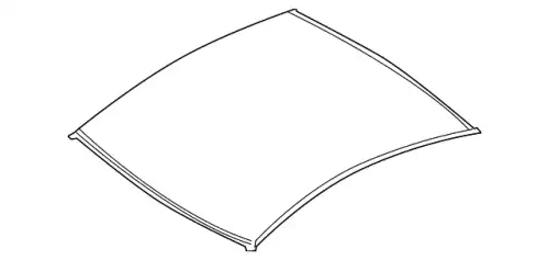 крыша 3C5817111 VAG