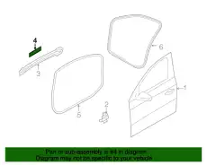 Лента шумоизоляции 4L0837818E VAG