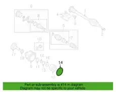  Манжетное уплотнение 0B6409133 VAG