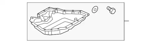 Поддон картера двигателя VAG 06L103600F