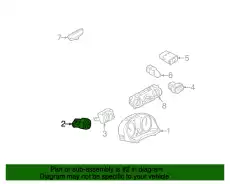  МНОГОКОНТАКТ. ВЫКЛ.VAG 3C8941431AXSH