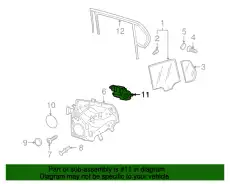 Стеклоподъемник  VAG 5K0959704C VW2