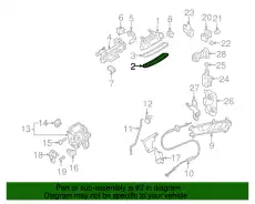 Накладка для дверной ручки 4F0839239 GRU VAG