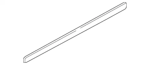 Молдинг двери 1K4853515C GRU VAG