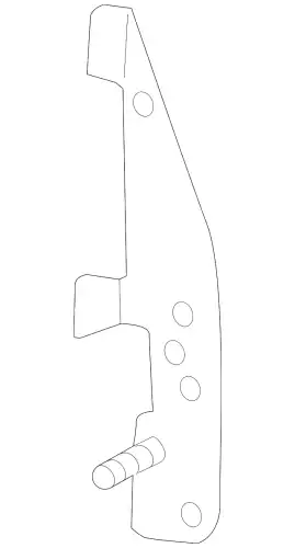  КРОНШТЕЙН КРЫЛА 4L0810558 VAG