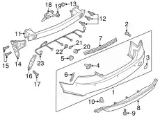  (8 ГР.), (AUDI), НАПРАВЛЯЮЩ 4G8807454A VAG
