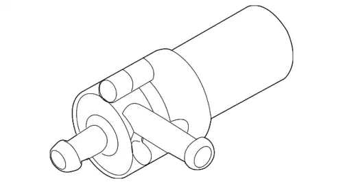 7L0965561L НАСОС СИСТ. ОХЛ., ДОПОЛНИТЕЛ. VAG