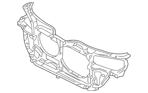 3B0805594BL VAG ПАНЕЛЬ ПЕРЕДНЯЯ