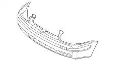 1J5807217J GRU Облицовка бампера VAG