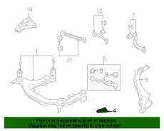  ОПОРА 8D0399541D VAG