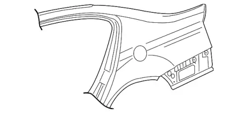 Крыло VAG 3C5809843A